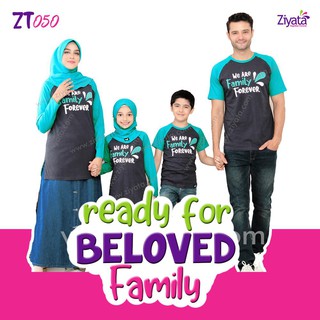  BAJU  MUSLIM COUPLE KELUARGA  ZIYATA  KAOS COUPLE BAJU  