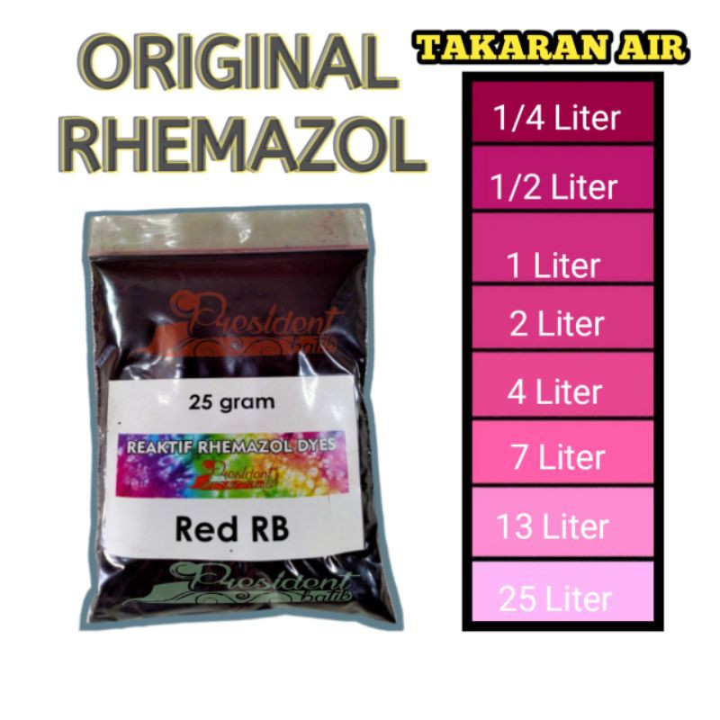 REMASOL PEWARNA KAIN TIE DYE