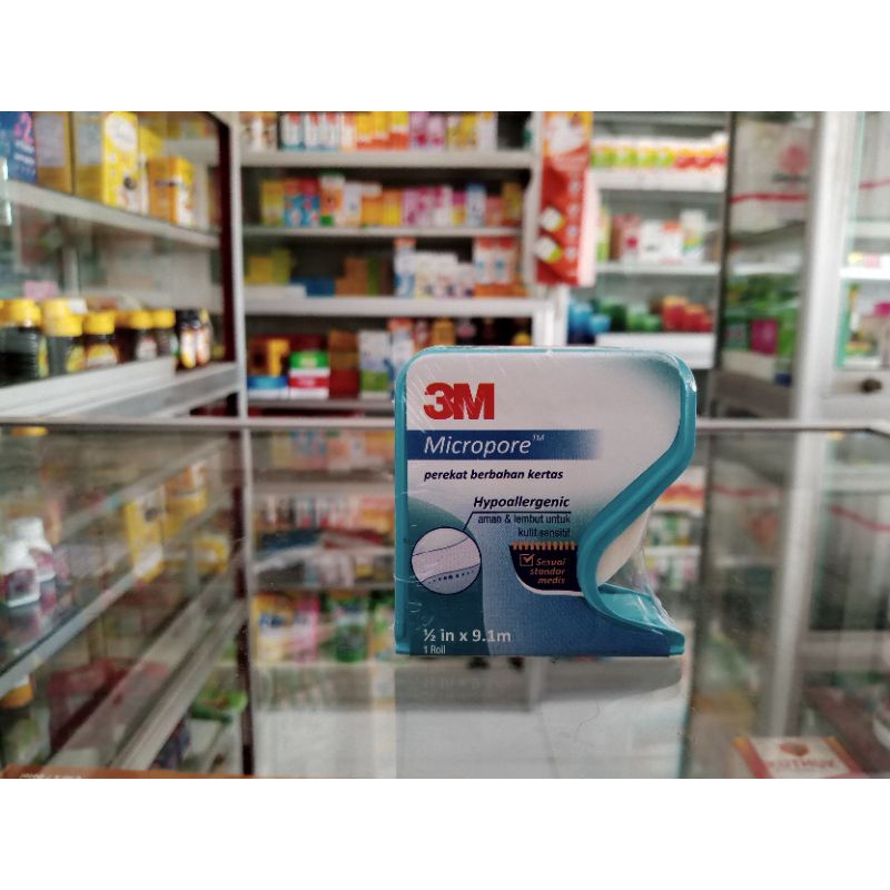 MICROPORE 1/2INCH x 9,1M - ED 06/2027