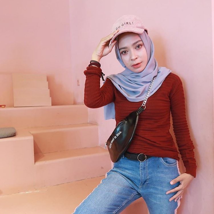 Baju Atasan Wanita Terbaru Rajut Halus Carissa Sweater