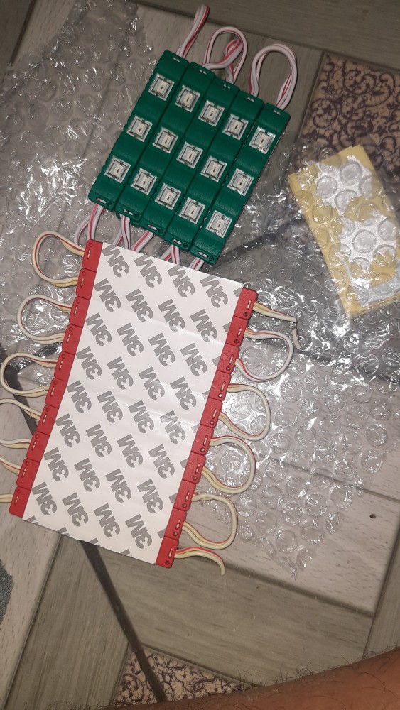 Led Strip 3 Titik Hpl Universal Waterproof