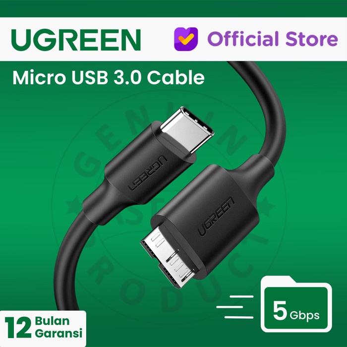 UGREEN Kabel data HDD Harddisk External USB-C - US312