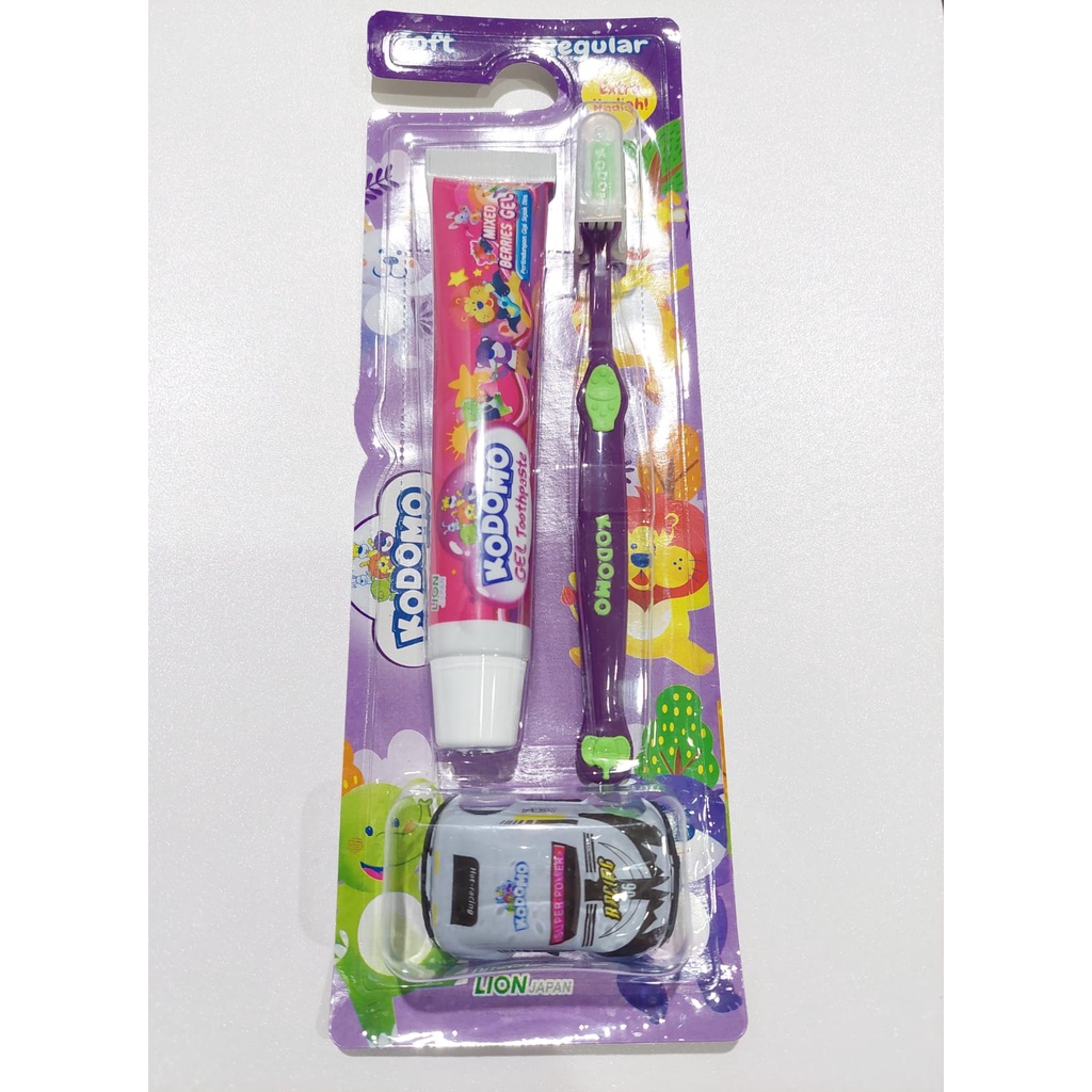 KODOMO Pasta Gigi Tootbrush Reguler 2in1