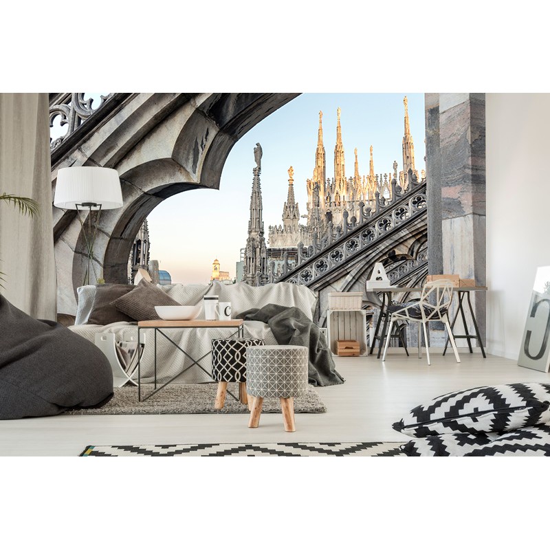 Wallpaper Dinding Custom Wall Mural Tema Landmark