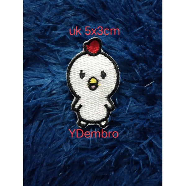 Patch Bordir Karakter Lucu Anak Ayam