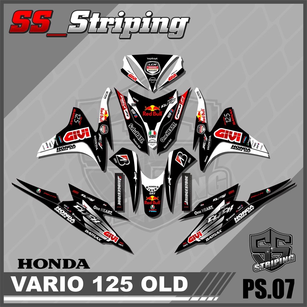 Jual Decal Sticker Full Body Vario 125 Old - Sticker Full Body Vario