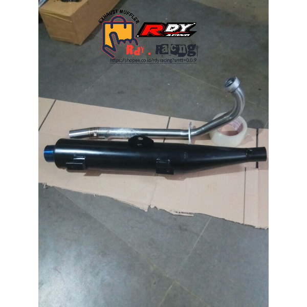Knalpot Tusuk Gigi Bobokan Motor Jupiter z1 / Vega / Supra / Smash / Shogun
