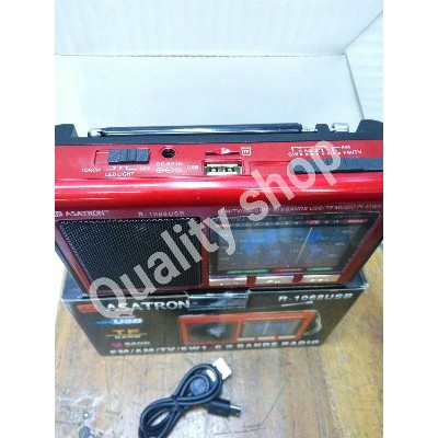 RADIO ASATRON R 1068USB TF card 9 band  best seller  Limited