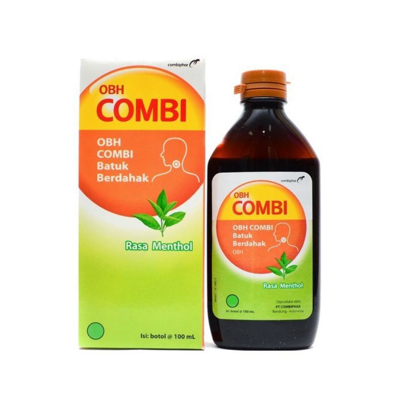 

OBAT BATUK BERDAHAK OBH COMBI BERDAHAK 100 ML MENTOL