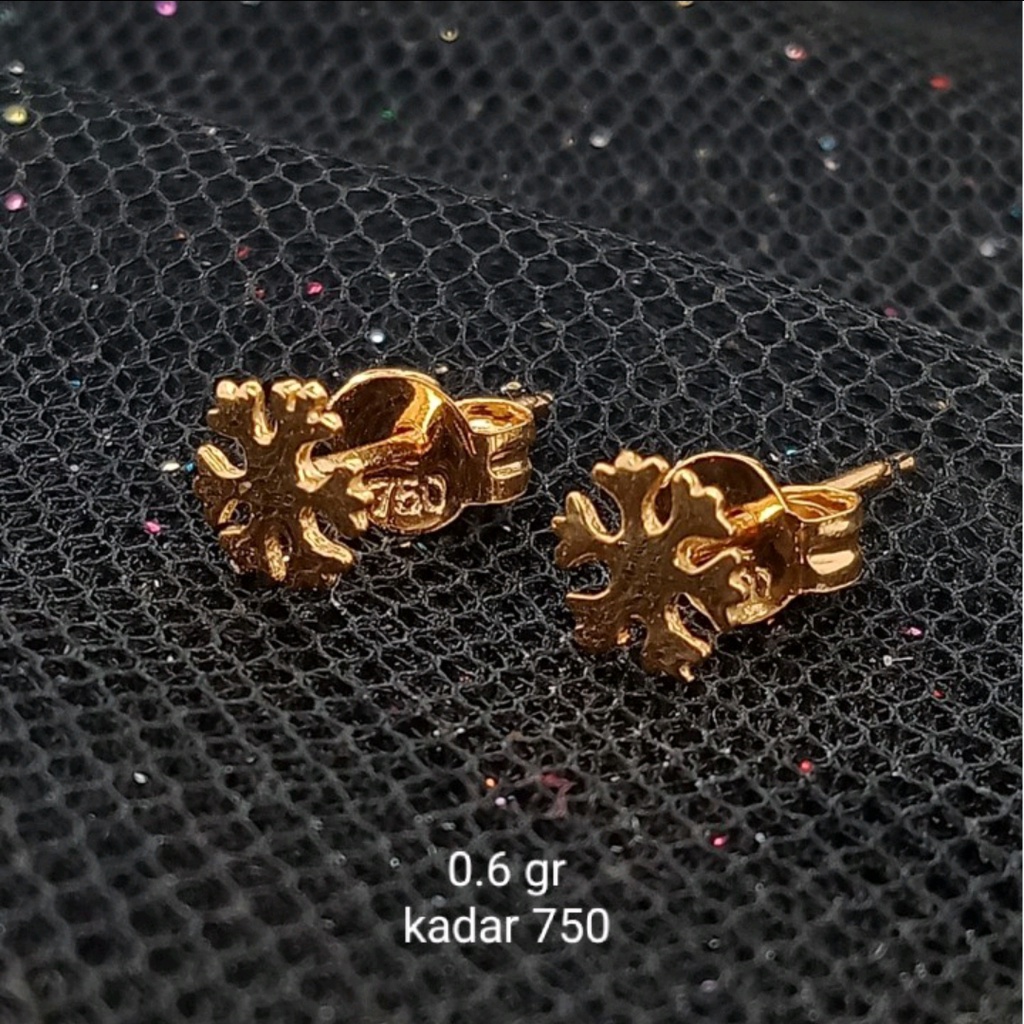 Anting Emas 17K- 0.6 gram Kadar 750 - 327