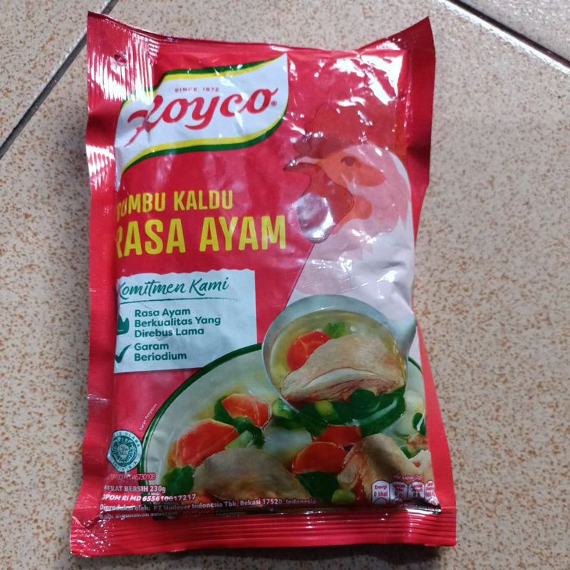 

Royco ayam 220g dan sapi 220g