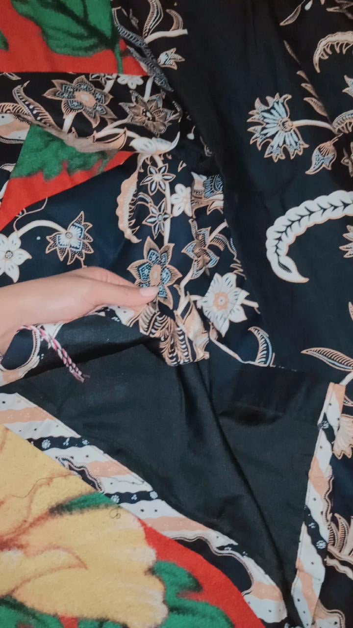 Batik Pria  Asli Solo Lengan Panjang Lapis Furing