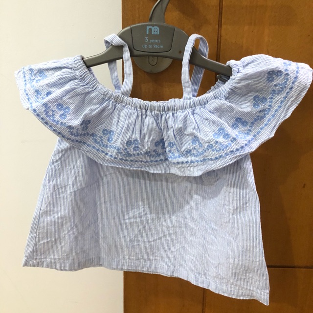 Preloved top gingersnaps baju anak perempuan