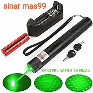 Green Laser Pointer 303/Laser Hijau/Laser Kunci Keamanan