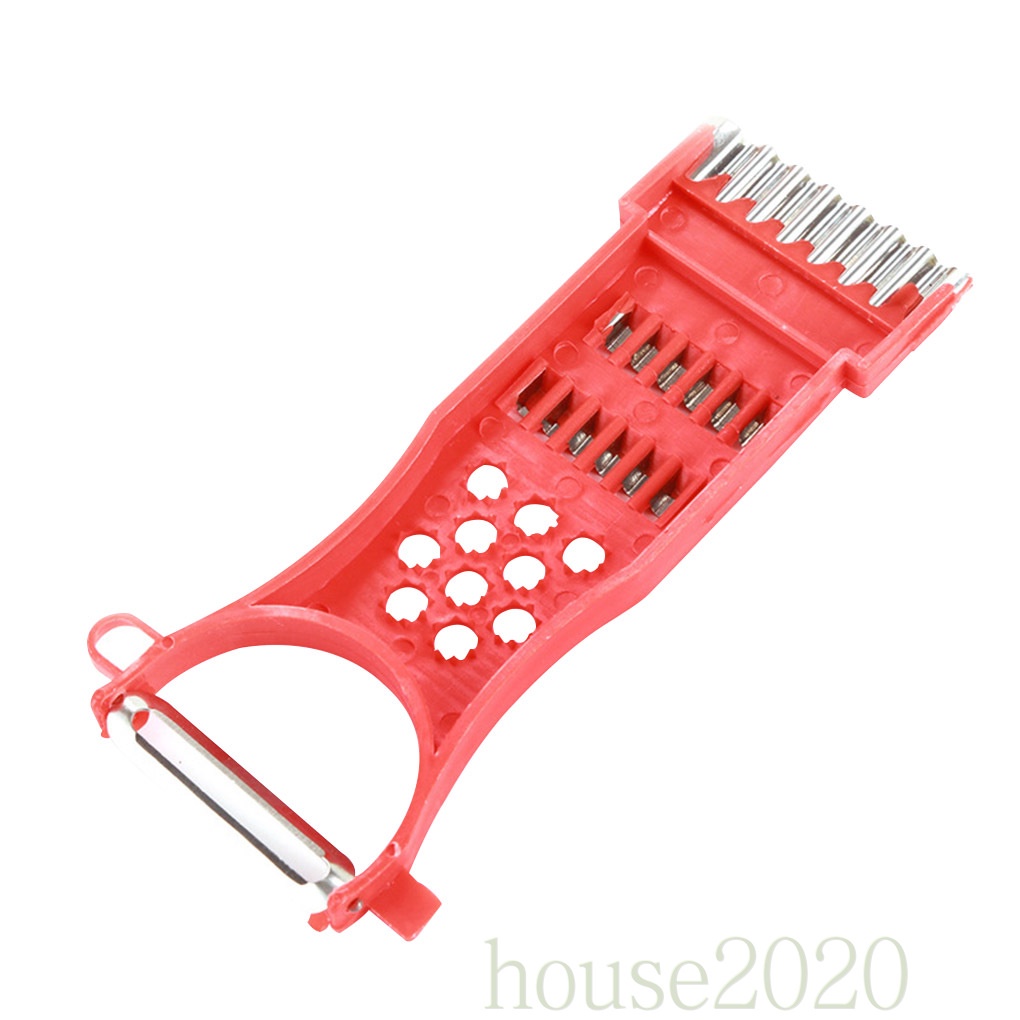 [HOUSE2020]Fruits Vegetables Grater Stainless Steel Scraper Potato Slicer Food Peeler Chopper Kitchen Tool