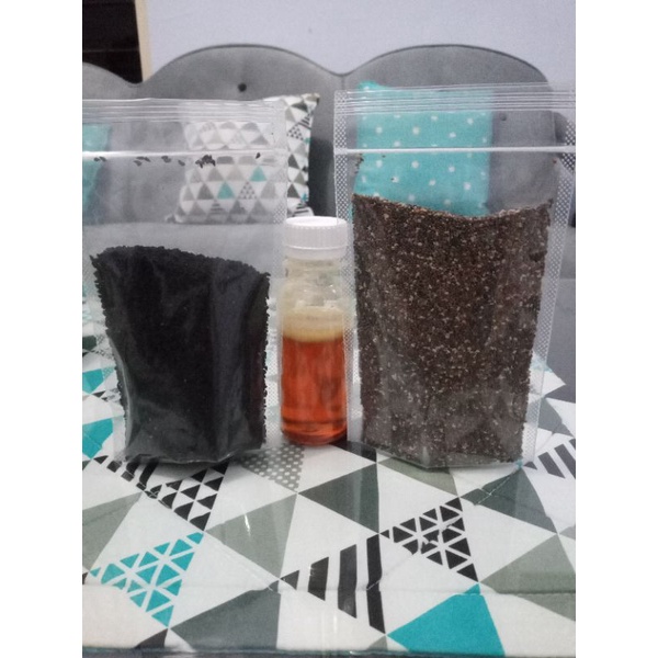 

paket jsr chia seed, madu ternak asli, habatusaudah