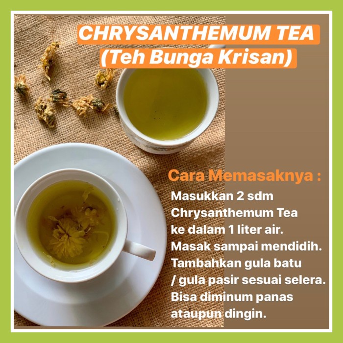 

teh-daun- chrysanthemum tea / teh bunga krisan /pereda panas dalam -daun-teh.