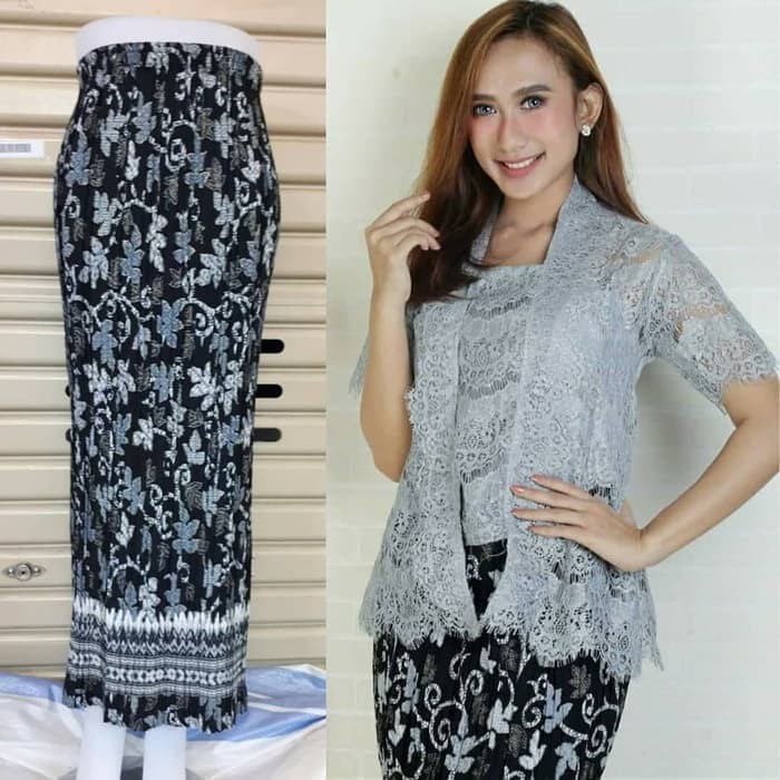 Setelan Kebaya Brukat Lace Baju Kutubaru