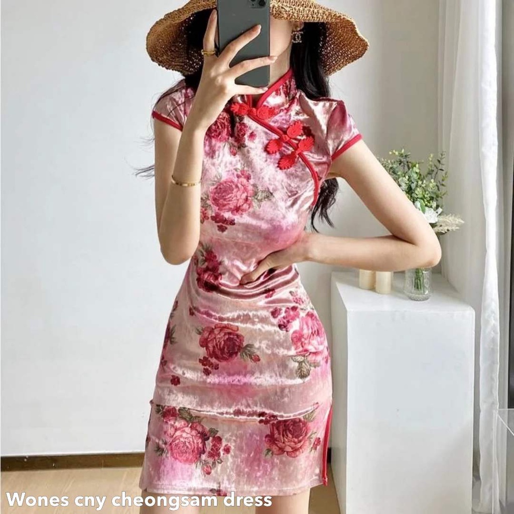 Wones cny cheongsam dress - Thejanclothes