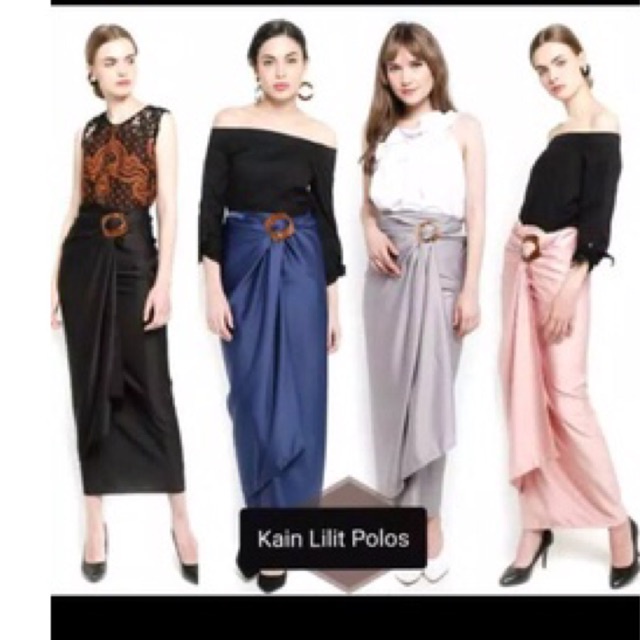 rok lilit satun / kain lilit polos satin velvet + gasper