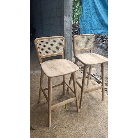 PROMO KURSI BAR KURSI KAFE MENTAHAN JATI JEPARA FURNITURE