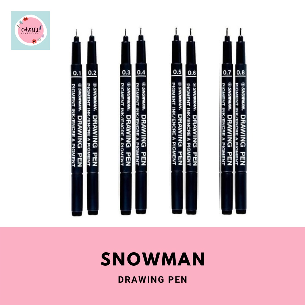 

Drawing Pen Snowman FT-700 Spidol Gambar