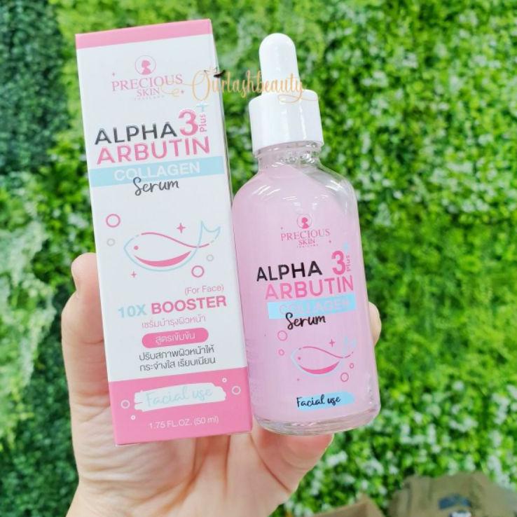 [COD] Serum Wajah Thailand Ampuh Memutihkan &amp; Menghilangkan Flek Hitam di Wajah dalam 2 Minggu - Alpha Arbutin Collagen BPOM 100% Original