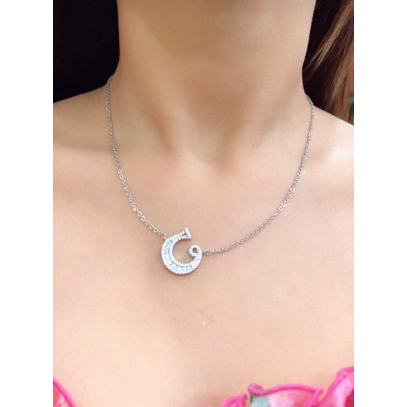Kalung Perak 925 Asli Inisial Huruf