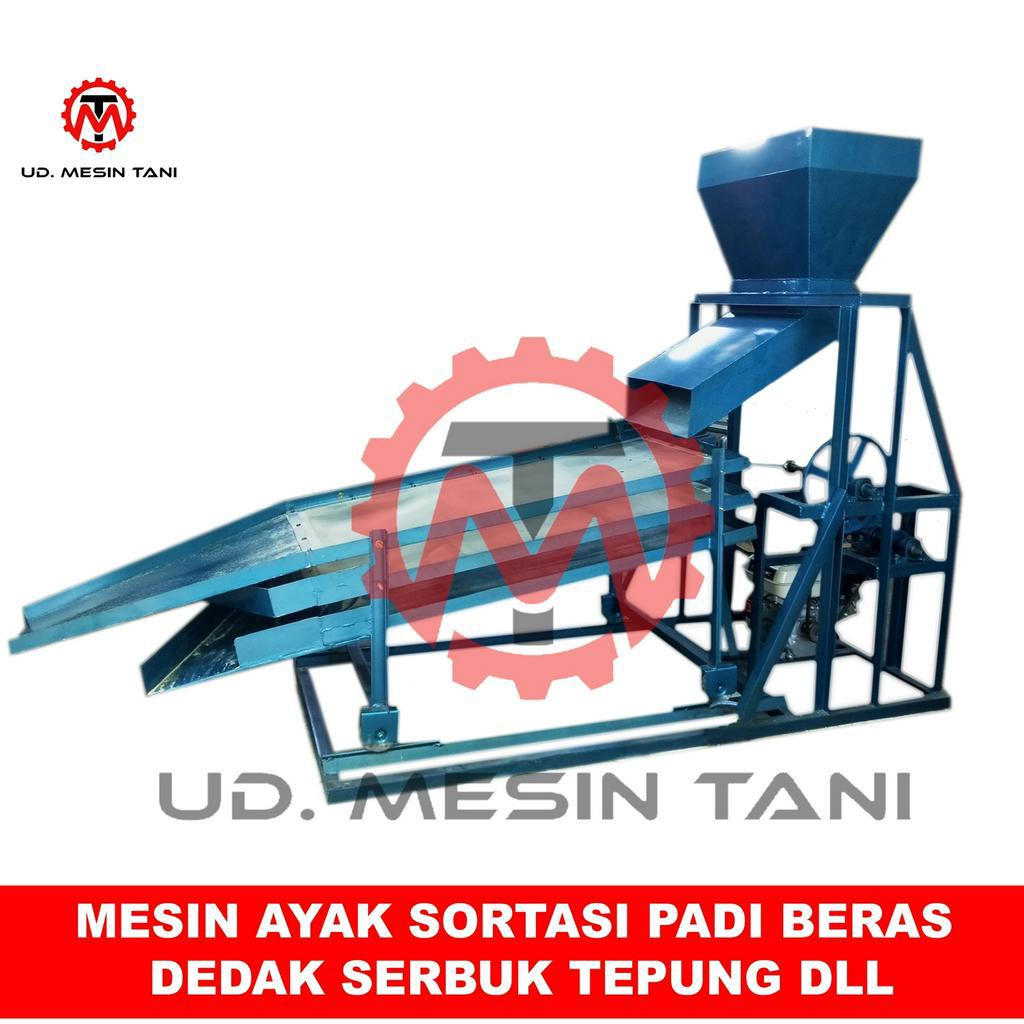 Mesin Ayak Sortasi Separator Beras Padi TEPUNG SERBUK DEDAK KATUL DLL