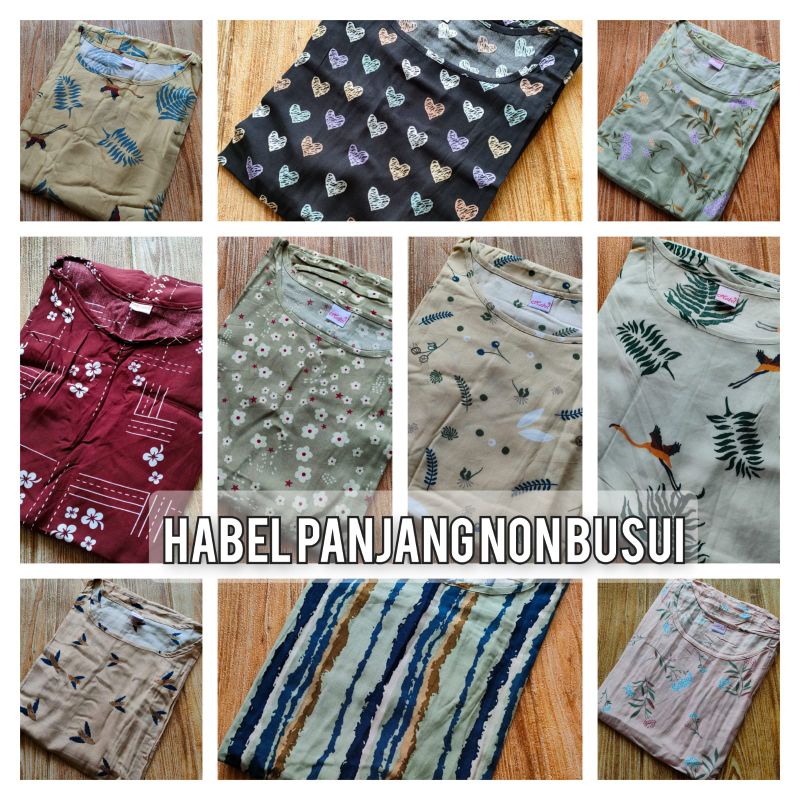 Daster Rayon HABEL NON BUSUI Panjang Semata Kaki-5