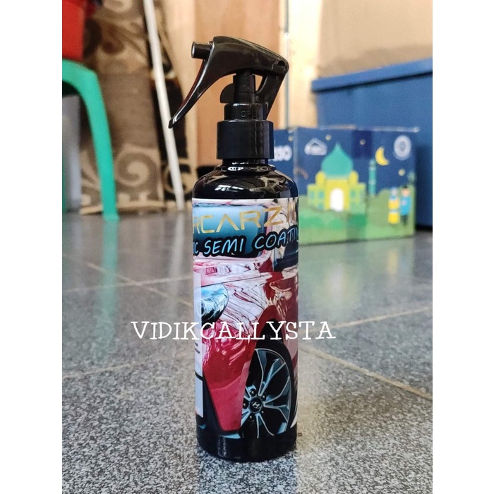 Supercarz nano Coating semi Coating Ceramic praktis perawatan kaca &amp; body mobil motor nano coating