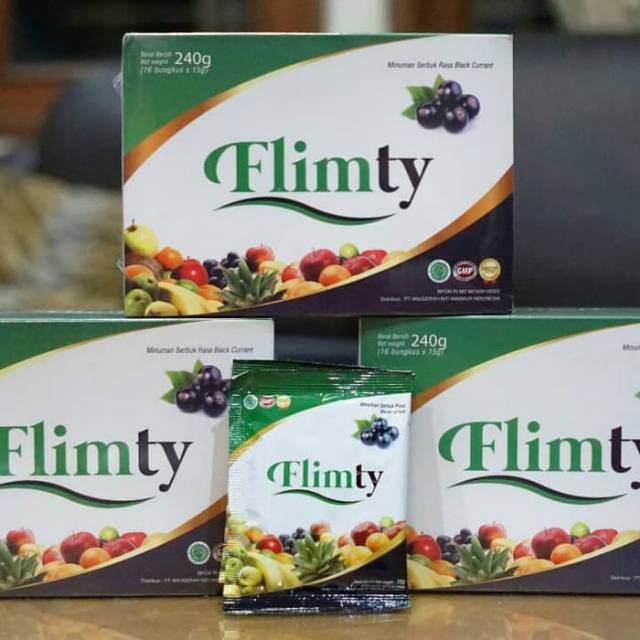 Flimty pelangsing perbox minuman bernutrisi