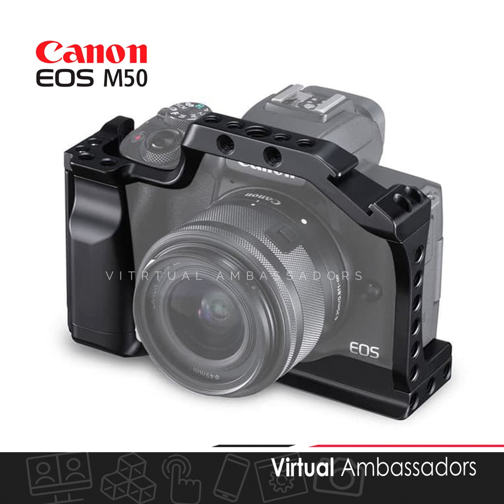 Cage Rig Canon Eos M50 SmallRig UURig Andoer Plate Metal