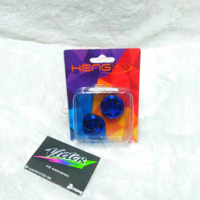 TUTUP AS SHOCK 33 NINJA R BLUE