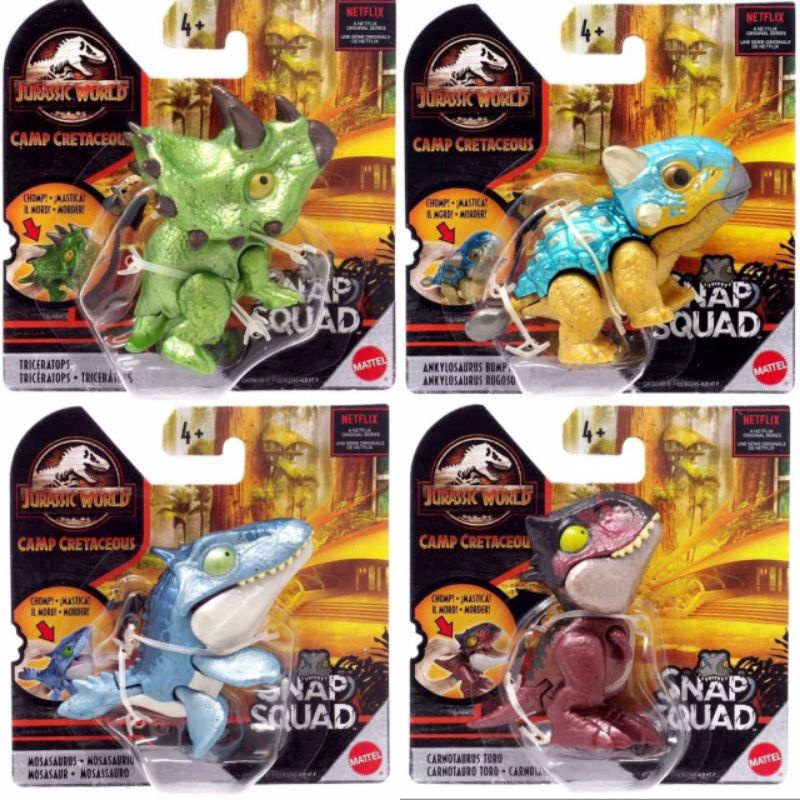 1 Set Jurassic World Snap Squad Wave 6