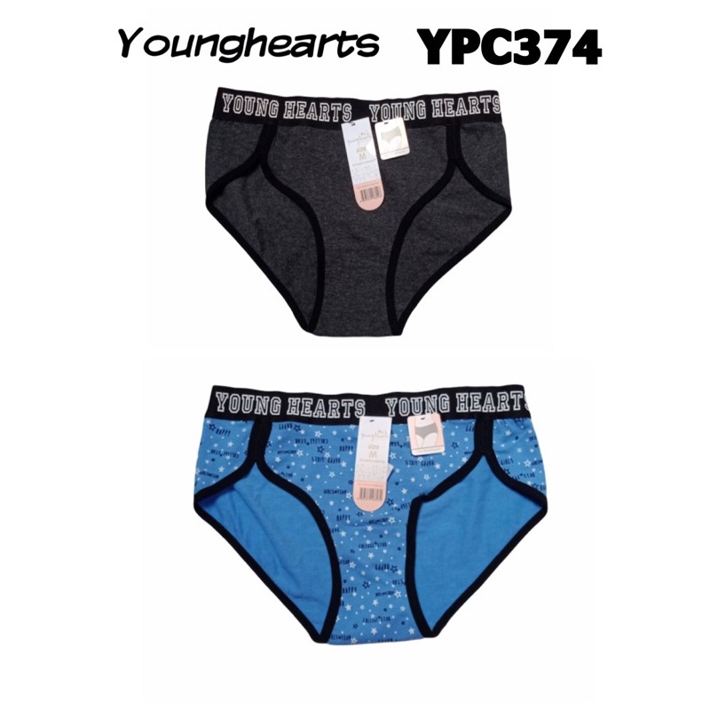 YPA374 panty midi katun satuan dan pack younghearts M