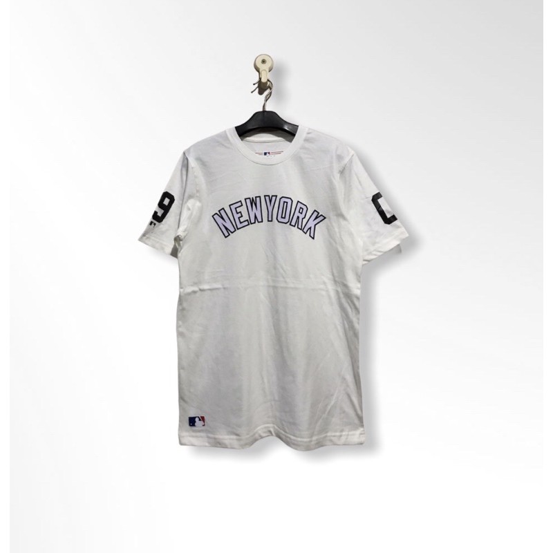 Tshirt mlb newyork original / kaos mlb putih /