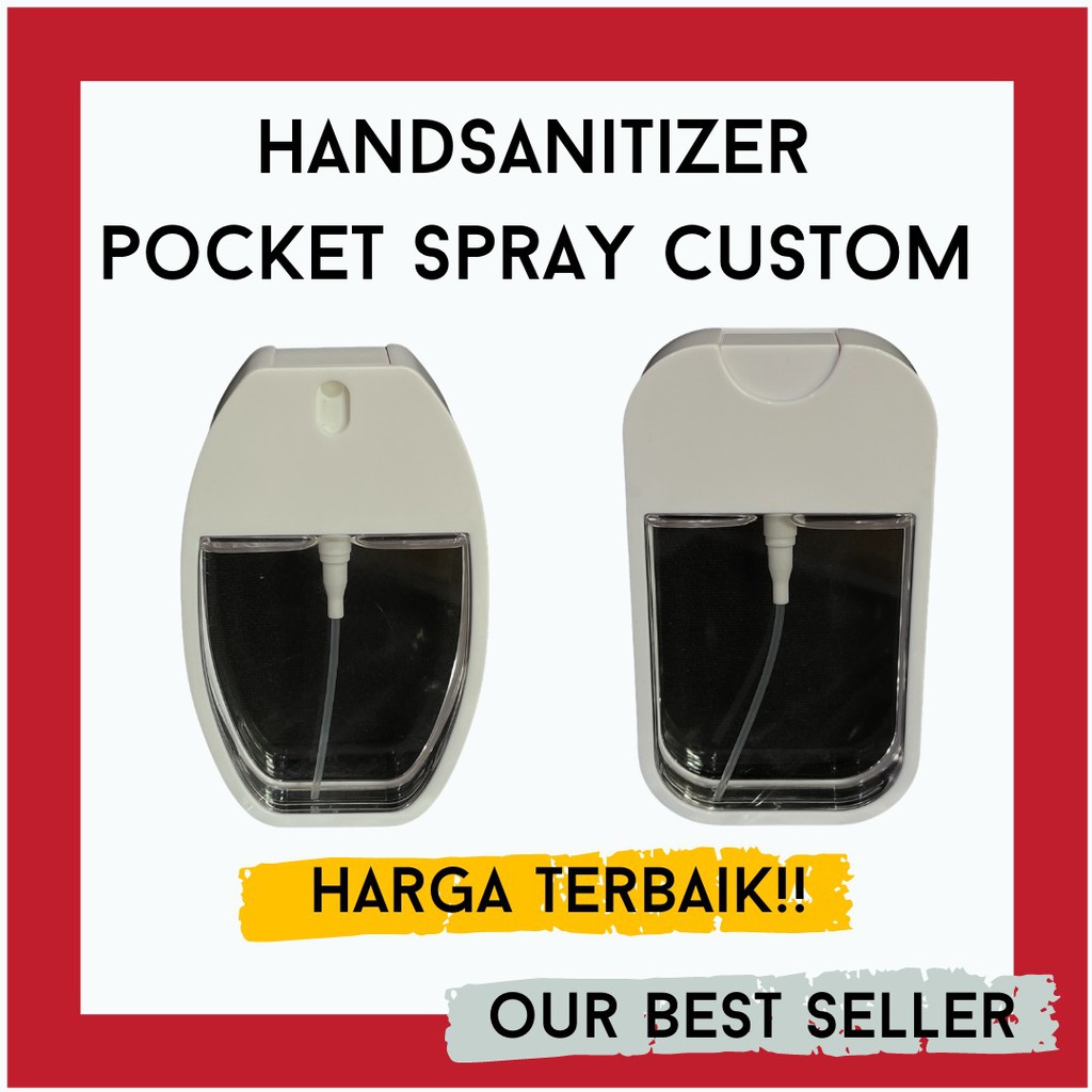 HAND SANITIZER CUSTOM CARD POCKET HAND SANITIZER SPRAY 40 ML