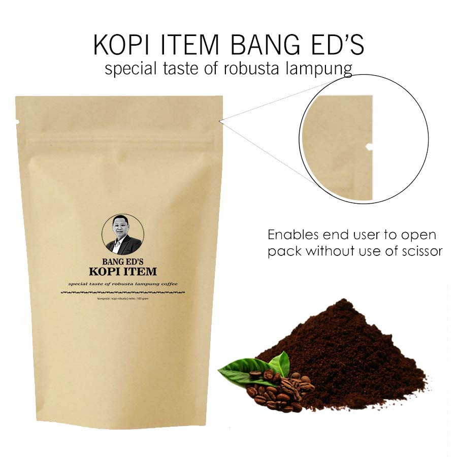 

KOPI HITAM BUBUK ROBUSTA LAMPUNG / KOPI LAMPUNG ASLI UKURAN 100 GRAM