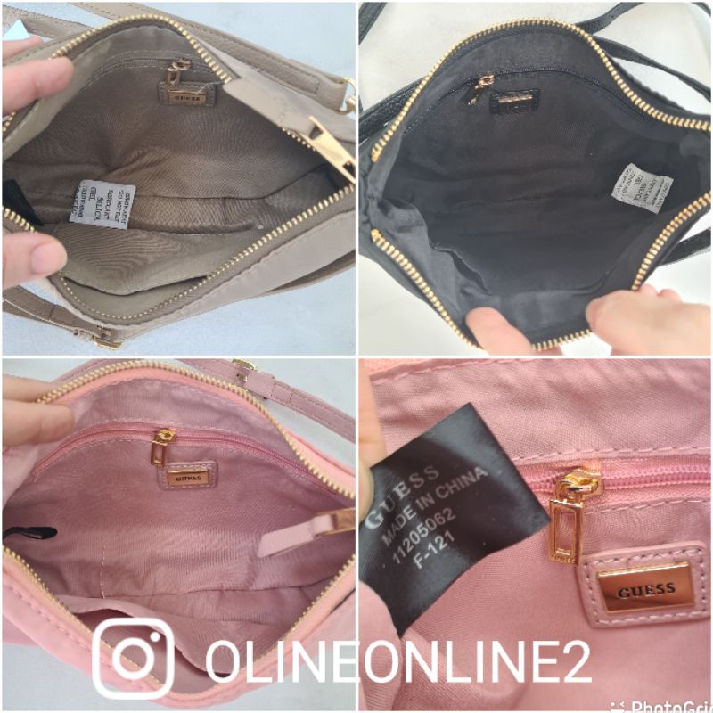 [oline_online] tas ADA TALI PANJANG paris shoulderbag gs two way bag crossbody sling bag nylon Kecil small gb tas pesta