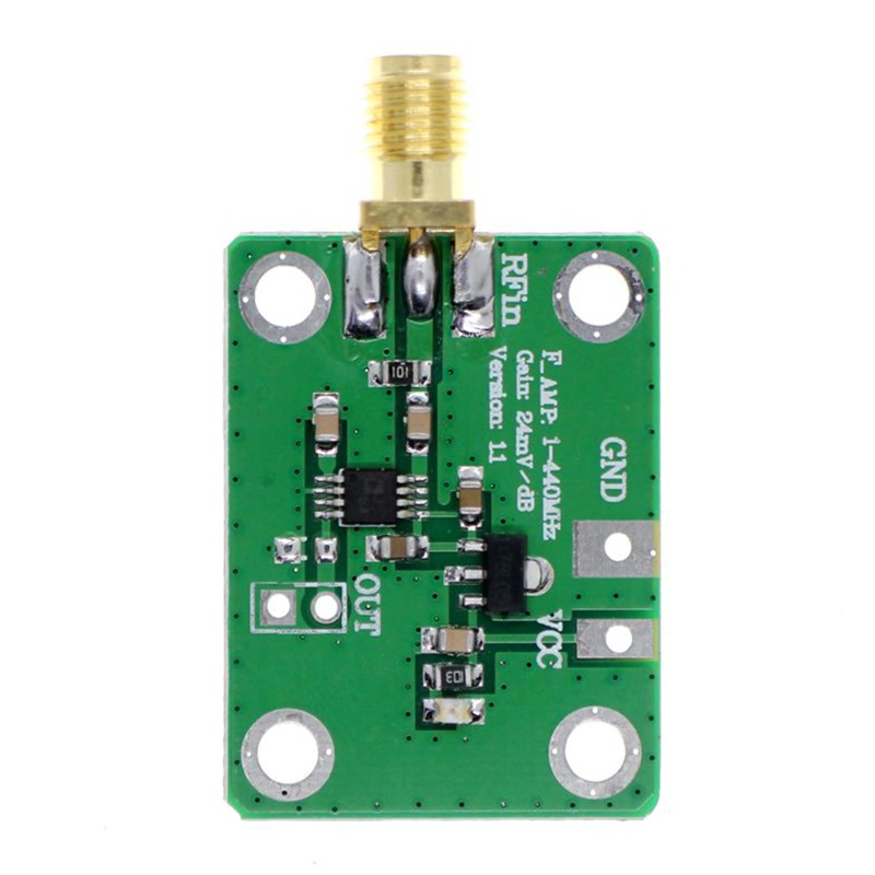 Btsg 0.1-440 MHz AD8310 High Speed Alat Pengukur Daya Detektor Logaritmik RF Frekuensi Tinggi