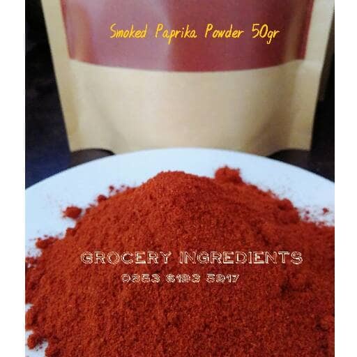 

ds001vv Smoked Paprika Powder - 50Gr Fsfs201