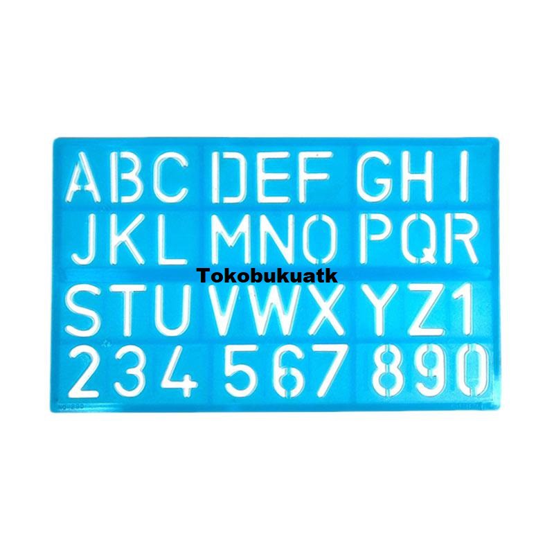 

Penggaris Huruf/Abjad 33,5 X 20,5 cm
