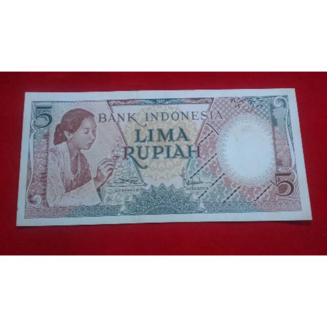 

5 rupiah kertas buat mahar