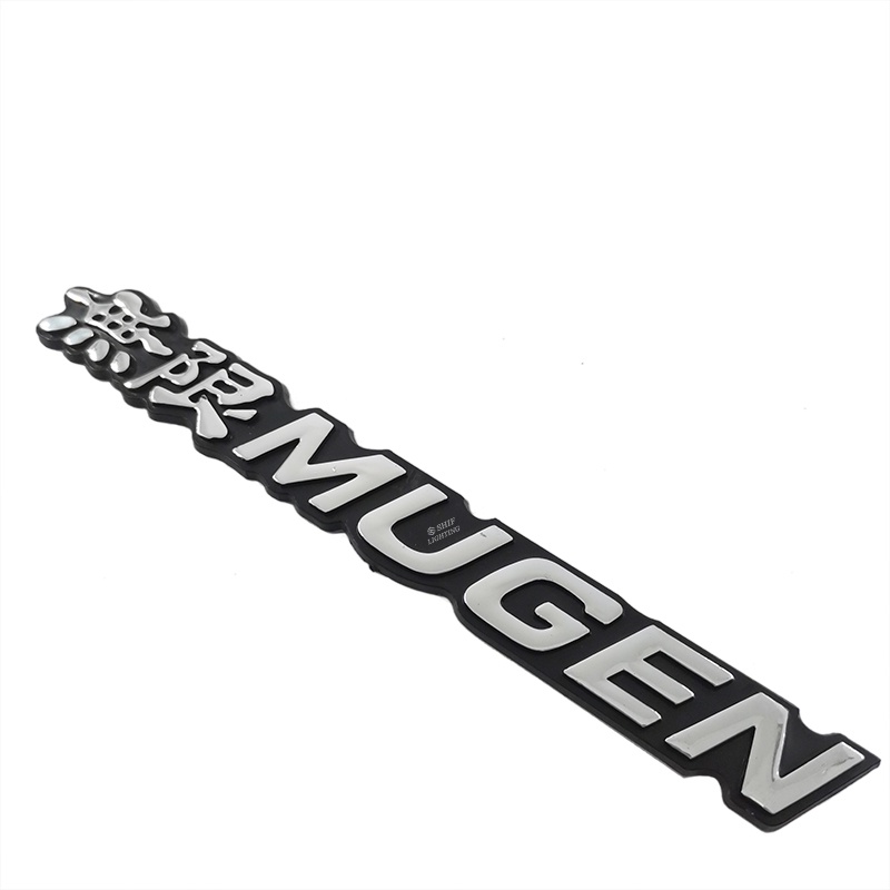 1pc Stiker Emblem Logo MUGEN Bahan ABS Untuk Dekorasi Mobil HONDA MUGEN
