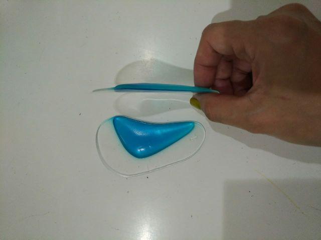 2 Pcs Arch Support Flat Foot Silicone Gel Silikon Insole