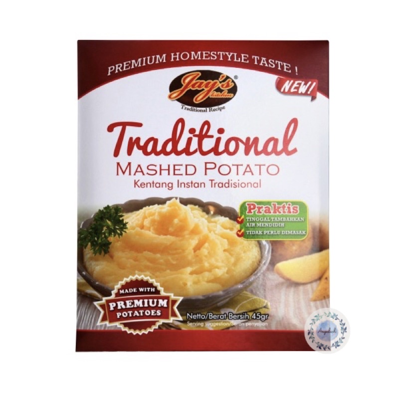

Jay's Kitchen Traditional Mashed Potato / Kentang Instan 45gr