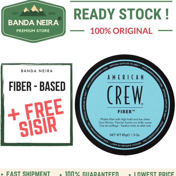 Promo American Crew Fiber Original Impor Murah Pomade Kekinian