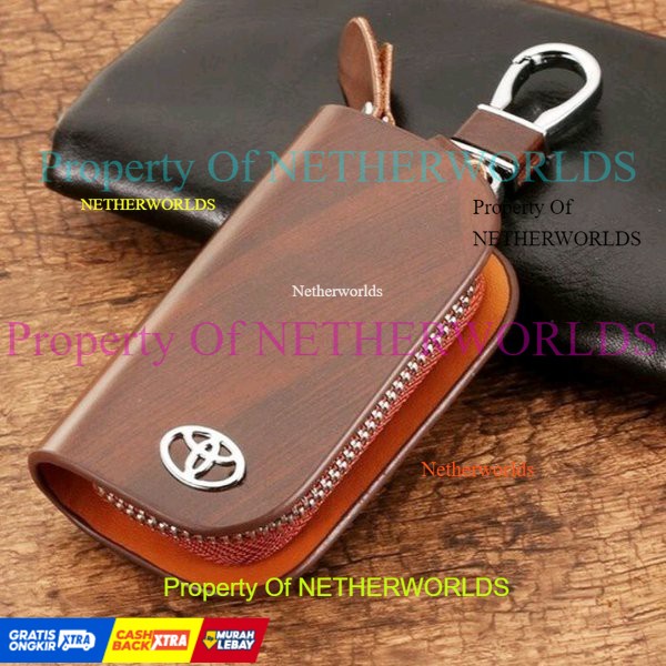 Gantungan kunci mobil dompet stnk Toyota Avanza