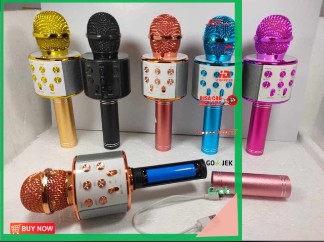MIC WS-858 BLUETOOTH SPEAKER (Speaker Bluetooth) Speaker Termurah Mic Bluetooth Murah Mic Karaoke